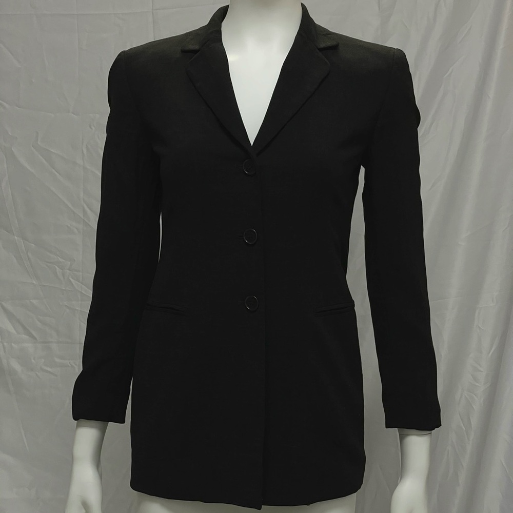 Emanuel Ungaro black wool blazer